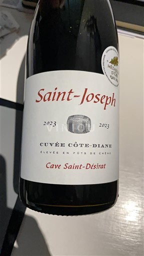 Vallée du Rhône Saint-Joseph Cave Saint Desirat Côte Diane 2023