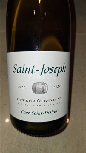 Valle del Rodano Saint-Joseph Cave Saint Desirat Côte Diane 2023