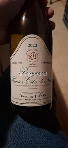 Bourgogne Hautes Côtes de Nuits Domaine Jacob 2022