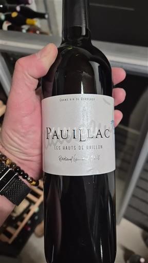 Bordeaux Pauillac Les Hauts de Haillan 2018
