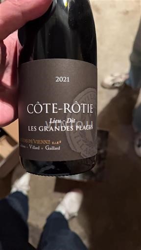 Valea Ronului Côte-rôtie Vins de Vienne Lieu-Dit Les Grandes Places 2021