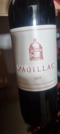 Bordeaux Pauillac Grand Cru Château Latour 2017