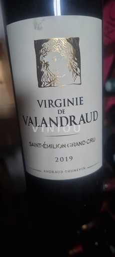 Bordeaux Saint-Émilion Grand Cru Grand Cru Château Valandraud Virginie de Valandraud 2019