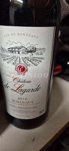 Bordeaux Château Lagarde 2016