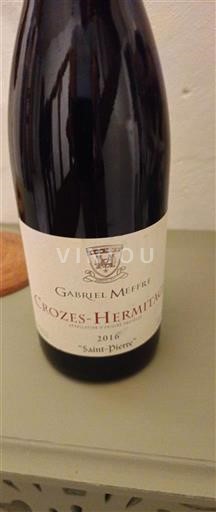 Thung lũng Rhône Crozes-hermitage Gabriel Meffre Saint-Pierre 2016