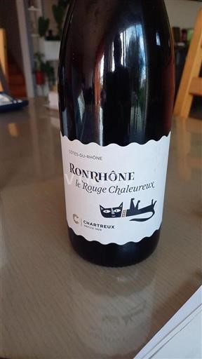Thung lũng Rhône Côtes-du-rhône Chartreux Ronrhone le Rouge Chaleureux 2023