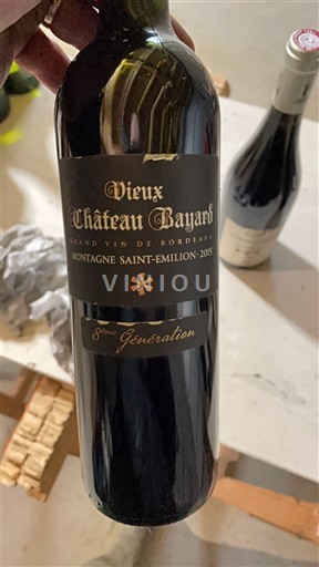 Bordeaux Montagne-saint-émilion Château Vieux Bayard 8ème Génération 2015
