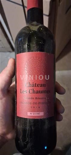 Burdeos Lalande-de-Pomerol Château Les Chaumes Grande Réserve 2015