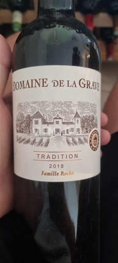Burdeos Bordeaux Domaine La Grave Tradition 2018
