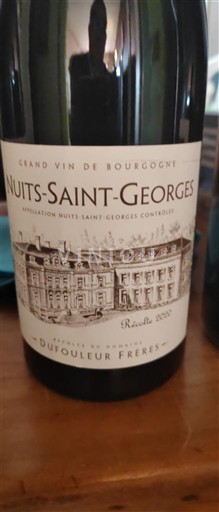Burgundsko Nuits-saint-georges Dufouleur Frères Neročník