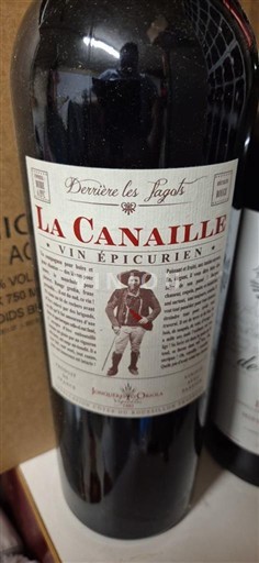 Bordeaux Derrière les fagots La Canaille Ikke årgangsbestemt