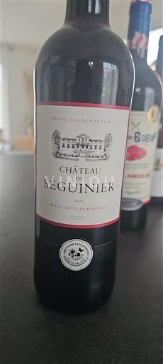 Bordeaux Blaye-côtes-de-bordeaux Château Séguinier 2022
