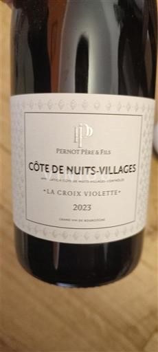 Burgundy Côte de Nuits Villages Pernot Père & Fils La Croix Violette 2023