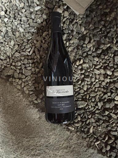 Burgundi Givry Domaine La Renarde Les Champs Pourrots 2021