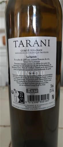 Sudoeste Comté de Toulouse Vinovalie Tarani 2022