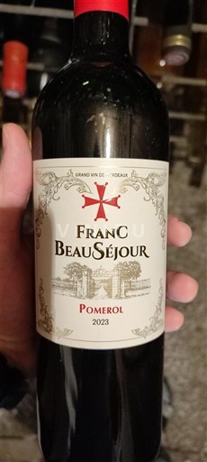 Bordeaux Pomerol Franc BeauSéjour 2023