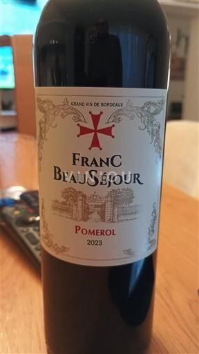 Bordeaux Pomerol Franc BeauSéjour 2023