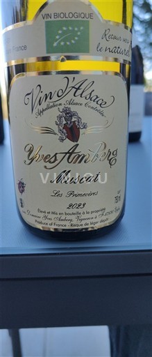 Alsace Yves Amberg Les Primeurs 2023