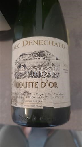 Thung lũng sông Loire Bonnezeaux GAEC Denéchaud Goutte d'Or 2000
