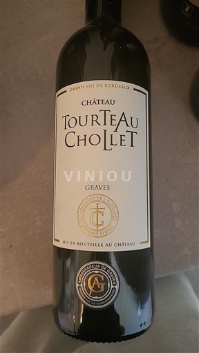 Bordeaux Graves Château Tourteau Chollet 2022