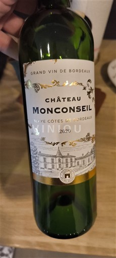 Bordeaux Blaye-côtes-de-bordeaux Château Monconseil 2020