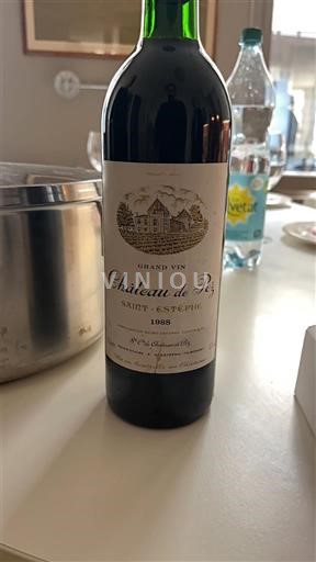 Bordeaux Saint-Estèphe Château Pez 1988