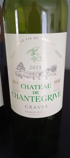 Bordeaux Graves Château Chantegrive 2023