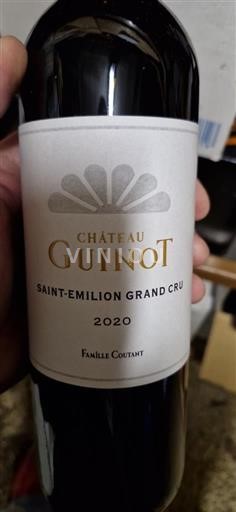 Bordeaux Saint-Émilion Grand Cru Grand Cru Château Guinot 2020