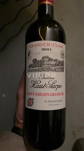 Bordeaux Saint-Émilion Grand Cru Grand Cru Classé Château Haut-Sarpe 2021