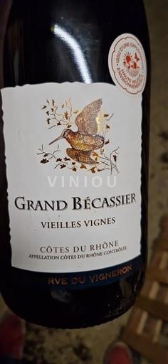 Valle del Ródano Côtes del Ródano Grand Bécassier Vieilles Vignes 2021