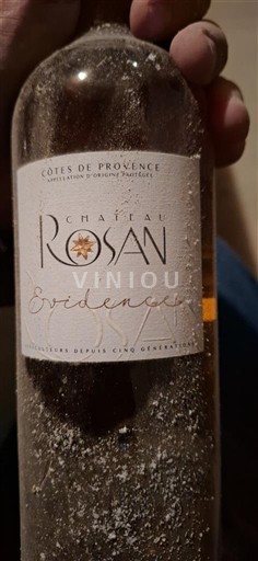 Provenza Côtes-de-Provence Château Rosan Evidence 2020