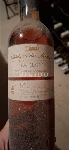 Languedoc Coteaux du Languedoc Château Des Monges La clape 2007