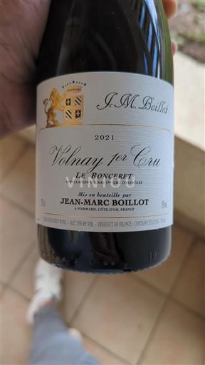 Bourgogne Không được chỉ định Premier Cru Jean-Marc Boillot Le Ronceret 2021