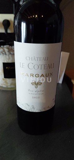 Bordeaux Margaux Château Le Coteau 2022