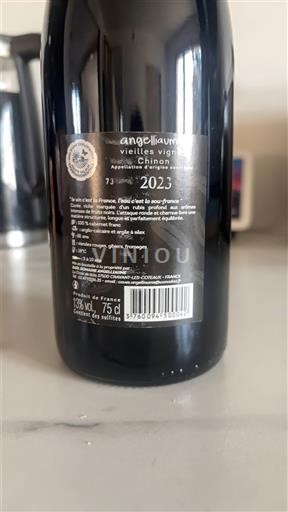 Thung lũng sông Loire Chinon Domaine Angelliaume Vieilles Vignes 2023