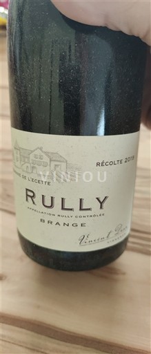 Bourgogne Rully Domaine L'Écette Brange 2019