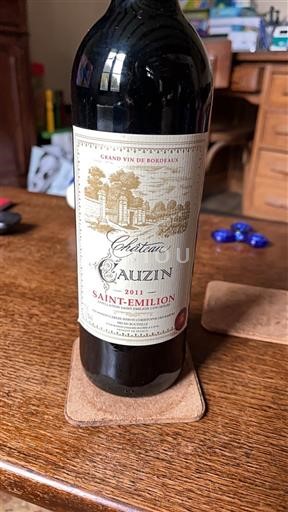 Bordeaux Saint-Émilion Château Cauzin 2011