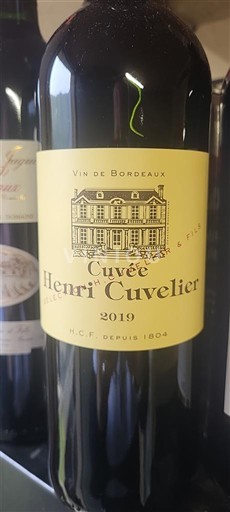 Bordeaux Henri Cuvelier Henri Cuvelier 2019