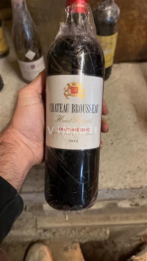 Bordeaux Haut-Médoc Château Brousseau Grand vin de bordeaux 2018