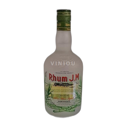 Rum Branco Rhum blanc agricole Rhum J.M  - 2020 Martinica Não especificado
