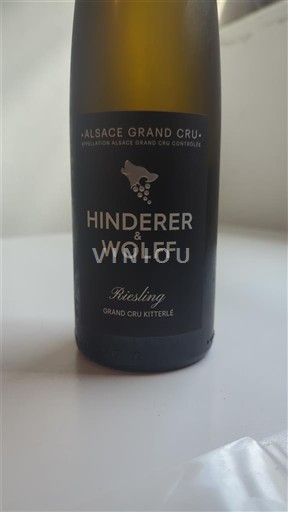 Alsace Alsace Grand Cru Grand Cru Hinderer & Wolff Grand Cru Kitterlé 2017