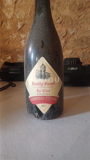 Burgundija Pouilly-fuissé Grand Cru Château Fuissé Le Clos Monopole 2017