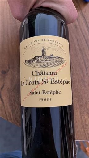 Bordéus Saint-Estèphe Château La Croix St Estèphe 2009