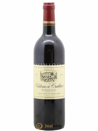 Bordeaux Château Crabitan 1997