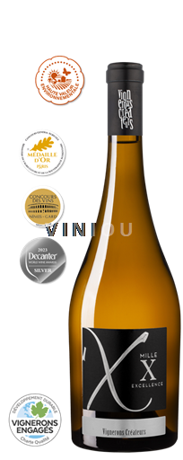 Rhônedalen Costières-de-Nîmes Les Vignerons Créateurs mille x excellence 2021