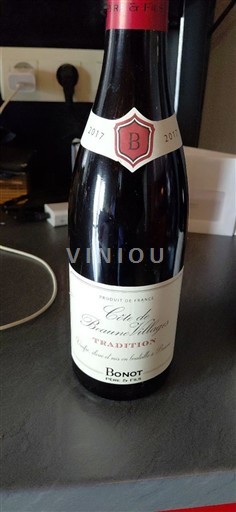 Borgogna Côte de Beaune Villages Bonot Tradition 2017