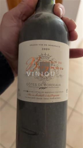 Burdeos Côtes-de-Bordeaux Château Vieux Brun 2009