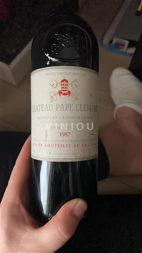 Bordeaux Pessac-Léognan Grand Cru Château Pape Clément 1987