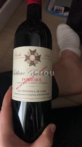 Bordeaux Pomerol Château Chantalouette 1998