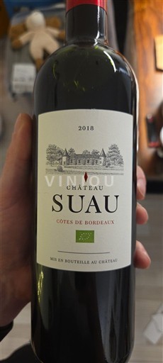Bordeaux Côtes-de-Bordeaux Château Suau 2018